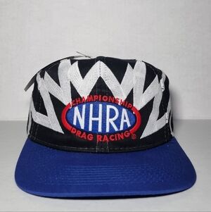 NWT Vintage 90s NHRA Drag racing Championship Hat Cap Snapback 🔥